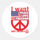 Search for flag of peace stickers Freedom