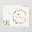 Search for honey bee cards Watercolor