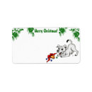 Search for bells return address labels Cartoon