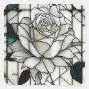 Search for stained glass flower stickers Rose