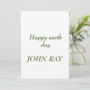 Search for earth day invitations Green
