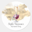 Search for sparkling champagne stickers Watercolor