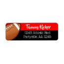 Search for red and black graduation return address labels High school