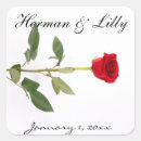Search for single rose stickers Bridal