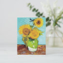 Search for van gogh flower paintings postcards Sunflowers