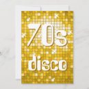 Search for disco 70s invitations Sparkle