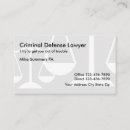 Search for criminal lawyer business cards Attorney