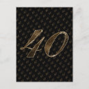 Search for birthday anniversary postcards Gold