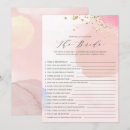Search for game bridal shower invitations Modern