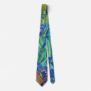 Search for blue iris ties Green