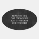 Search for oval design stickers Blank