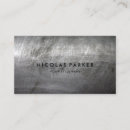 Search for scratching business cards Metal