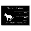 Search for dogs table cards Unique