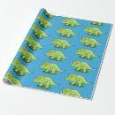 Search for triceratops wrapping paper Cute