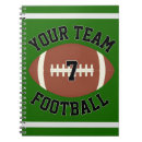 Search for football player notebooks Team