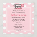 Search for diaper pin invitations Girl