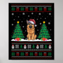 Search for german shepherd posters Funny christmas