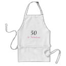 Search for 50 birthday aprons Happy 50th