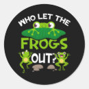 Search for frog lover stickers Frogs