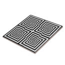 Search for black and white square tiles Vintage