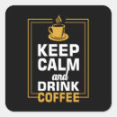 Search for drinking coffee stickers Quotes