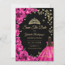 Search for bling save the dates Princess tiara crown