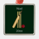 Search for cricket christmas tree decorations Bowler