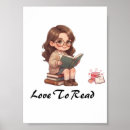 Search for girl reading a book posters Cute