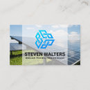 Search for clean energy business cards Technician