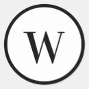 Search for stylish black and white stickers Traditional