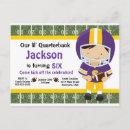 Search for quarterbacks invitations Party