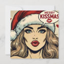 Search for mrs claus christmas cards Kiss