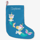 Search for mermaid christmas stockings Pink