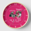 Search for 40th anniversary clocks Elegant