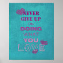 Search for do what you love posters Typography