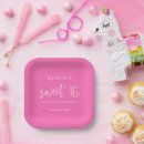 Search for sweet 16 plates Chic
