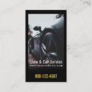 Search for limousine business cards Minimal
