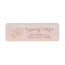 Search for beach hearts return address labels Hearts in the sand