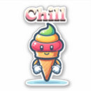 Search for cartoon ice cream stickers Kawaii
