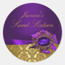 Search for purple gem stickers Gold