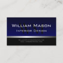 Search for blue and silver business cards Classy