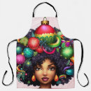 Search for mrs claus aprons Santa