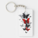 Search for black fly key rings Butterflies