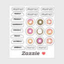 Search for kawaii doughnut stickers Cute