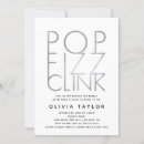 Search for pop the champagne bridal shower invitations Cheers to love