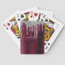 Search for glitter playing cards Elegant