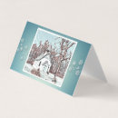 Search for church scene christmas cards Blue