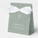 Search for sage green favour boxes Script typography
