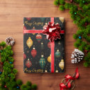 Search for black christmas wrapping paper Classic traditional