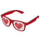 Search for red heart pattern accessories I love you